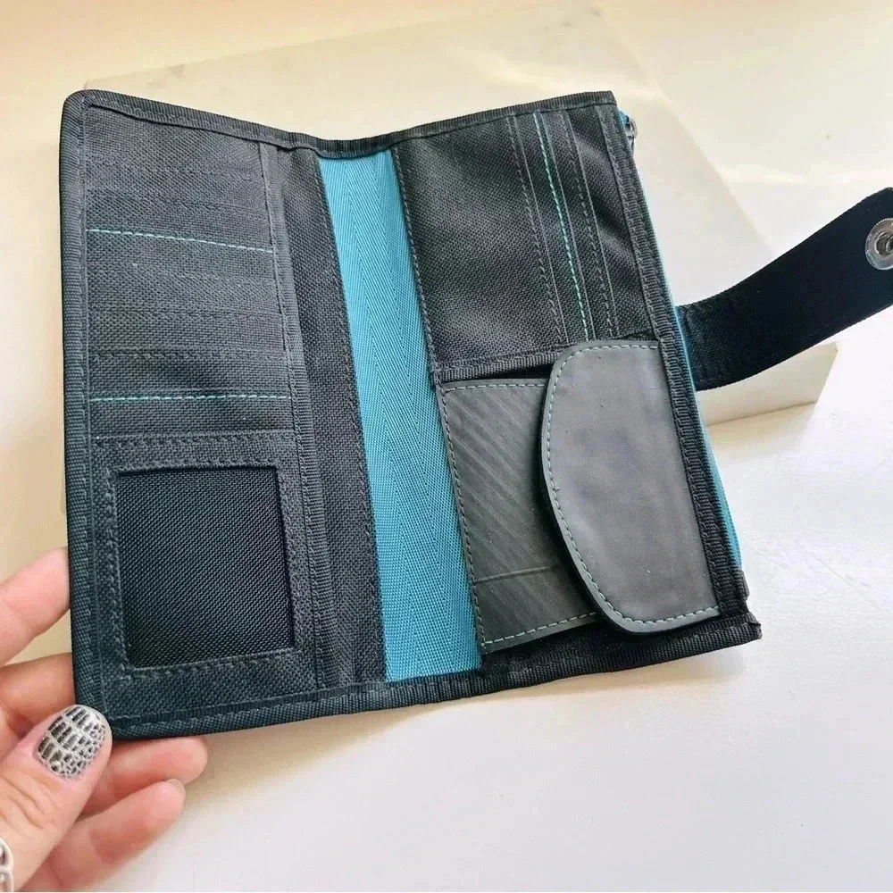 The Spotted Door Long Recycled Rubber Simple Wallet